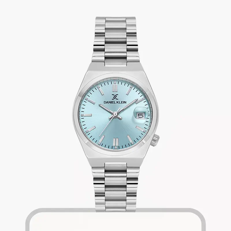 Daniel Klein Quartz Ice Blue Dial Ladies Watch- DK.1.13862-3